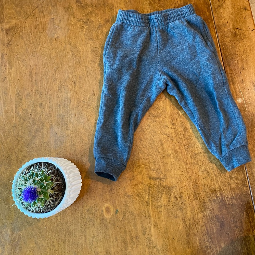 Champion Boys 2T Gray Joggers Sweatpants Elastic Waist Toddler Athletic Pants